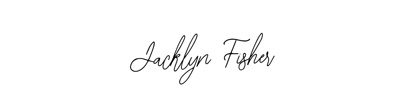 How to make Jacklyn Fisher name signature. Use Bearetta-2O07w style for creating short signs online. This is the latest handwritten sign. Jacklyn Fisher signature style 12 images and pictures png