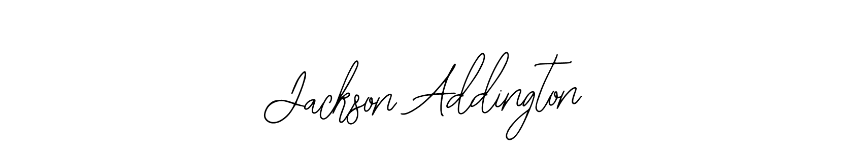 Jackson Addington stylish signature style. Best Handwritten Sign (Bearetta-2O07w) for my name. Handwritten Signature Collection Ideas for my name Jackson Addington. Jackson Addington signature style 12 images and pictures png