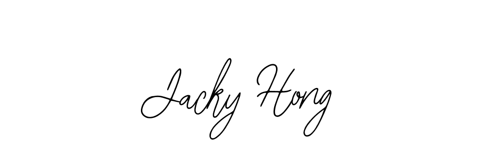 Also You can easily find your signature by using the search form. We will create Jacky Hong name handwritten signature images for you free of cost using Bearetta-2O07w sign style. Jacky Hong signature style 12 images and pictures png