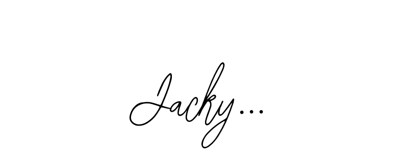 Check out images of Autograph of Jacky... name. Actor Jacky... Signature Style. Bearetta-2O07w is a professional sign style online. Jacky... signature style 12 images and pictures png