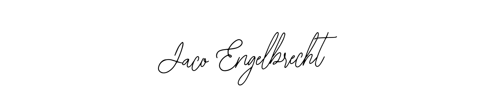 Design your own signature with our free online signature maker. With this signature software, you can create a handwritten (Bearetta-2O07w) signature for name Jaco Engelbrecht. Jaco Engelbrecht signature style 12 images and pictures png
