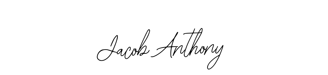 How to make Jacob Anthony name signature. Use Bearetta-2O07w style for creating short signs online. This is the latest handwritten sign. Jacob Anthony signature style 12 images and pictures png