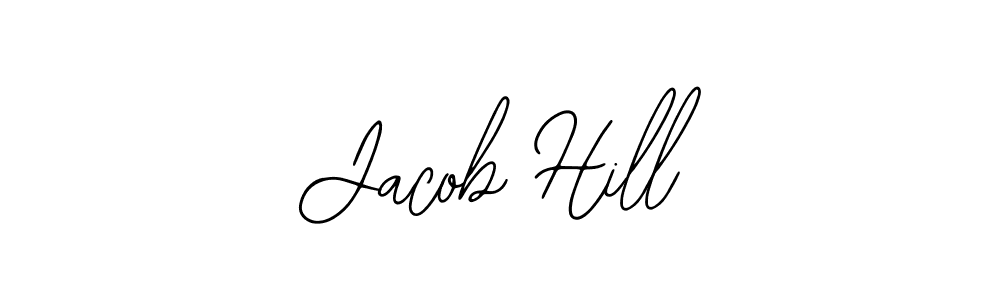 Use a signature maker to create a handwritten signature online. With this signature software, you can design (Bearetta-2O07w) your own signature for name Jacob Hill. Jacob Hill signature style 12 images and pictures png