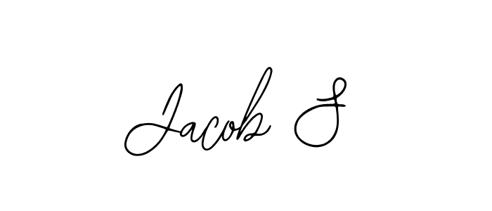 Jacob S stylish signature style. Best Handwritten Sign (Bearetta-2O07w) for my name. Handwritten Signature Collection Ideas for my name Jacob S. Jacob S signature style 12 images and pictures png