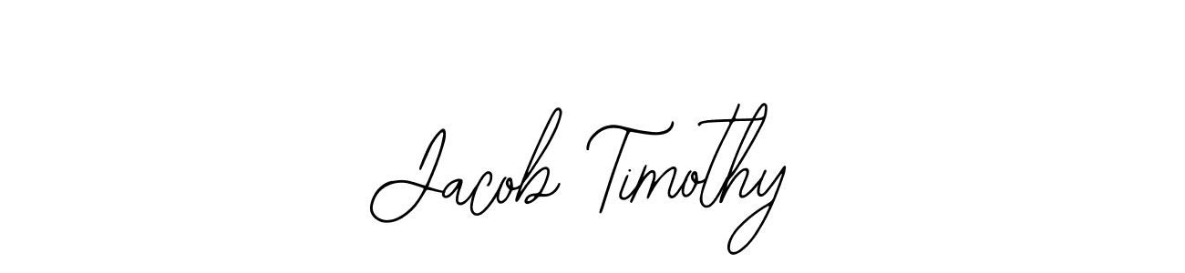 Design your own signature with our free online signature maker. With this signature software, you can create a handwritten (Bearetta-2O07w) signature for name Jacob Timothy. Jacob Timothy signature style 12 images and pictures png