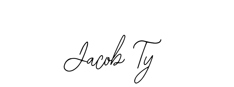 The best way (Bearetta-2O07w) to make a short signature is to pick only two or three words in your name. The name Jacob Ty include a total of six letters. For converting this name. Jacob Ty signature style 12 images and pictures png