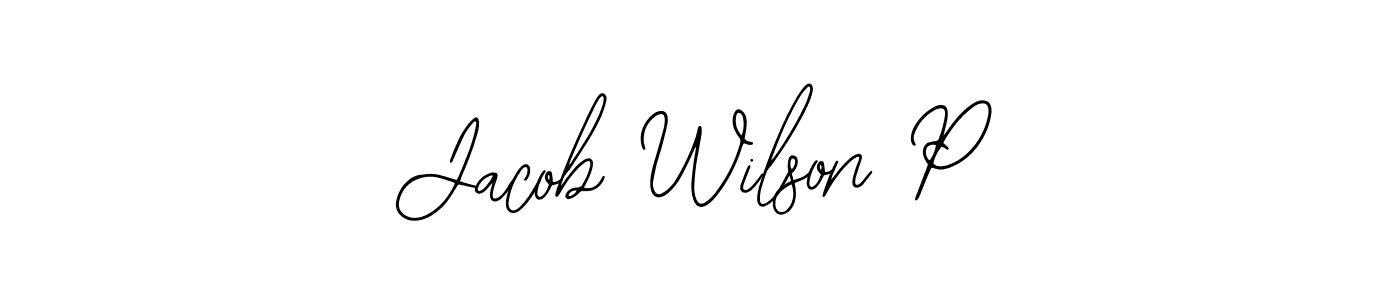 Create a beautiful signature design for name Jacob Wilson P. With this signature (Bearetta-2O07w) fonts, you can make a handwritten signature for free. Jacob Wilson P signature style 12 images and pictures png