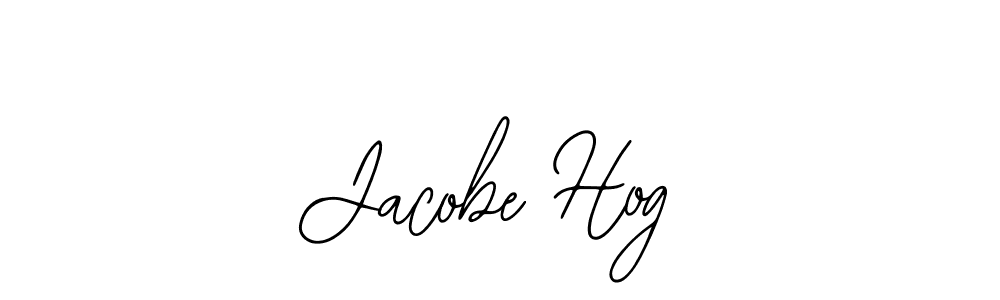Similarly Bearetta-2O07w is the best handwritten signature design. Signature creator online .You can use it as an online autograph creator for name Jacobe Hog. Jacobe Hog signature style 12 images and pictures png