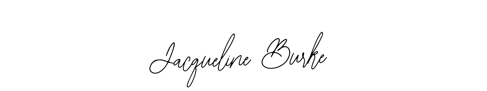 You should practise on your own different ways (Bearetta-2O07w) to write your name (Jacqueline Burke) in signature. don't let someone else do it for you. Jacqueline Burke signature style 12 images and pictures png
