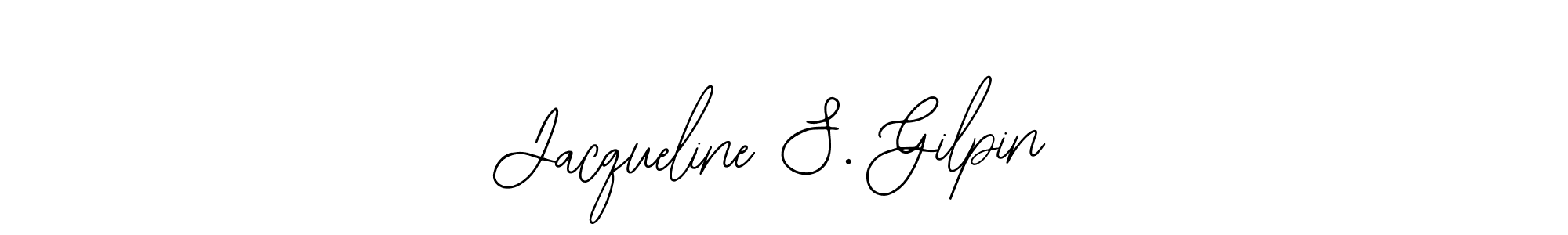 Use a signature maker to create a handwritten signature online. With this signature software, you can design (Bearetta-2O07w) your own signature for name Jacqueline S. Gilpin. Jacqueline S. Gilpin signature style 12 images and pictures png