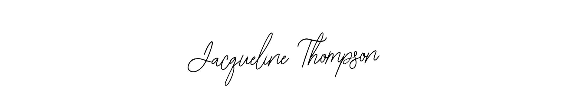 Design your own signature with our free online signature maker. With this signature software, you can create a handwritten (Bearetta-2O07w) signature for name Jacqueline Thompson. Jacqueline Thompson signature style 12 images and pictures png