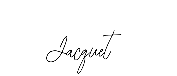 You should practise on your own different ways (Bearetta-2O07w) to write your name (Jacquet) in signature. don't let someone else do it for you. Jacquet signature style 12 images and pictures png