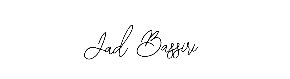 How to make Jad Bassiri signature? Bearetta-2O07w is a professional autograph style. Create handwritten signature for Jad Bassiri name. Jad Bassiri signature style 12 images and pictures png