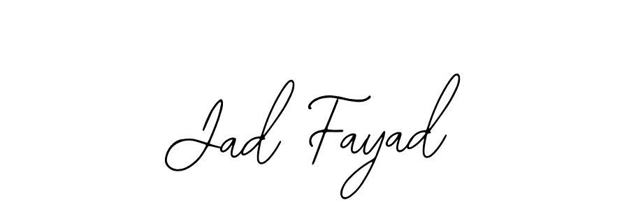 How to Draw Jad Fayad signature style? Bearetta-2O07w is a latest design signature styles for name Jad Fayad. Jad Fayad signature style 12 images and pictures png