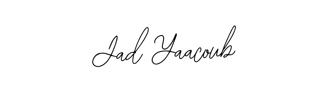 Make a beautiful signature design for name Jad Yaacoub. Use this online signature maker to create a handwritten signature for free. Jad Yaacoub signature style 12 images and pictures png