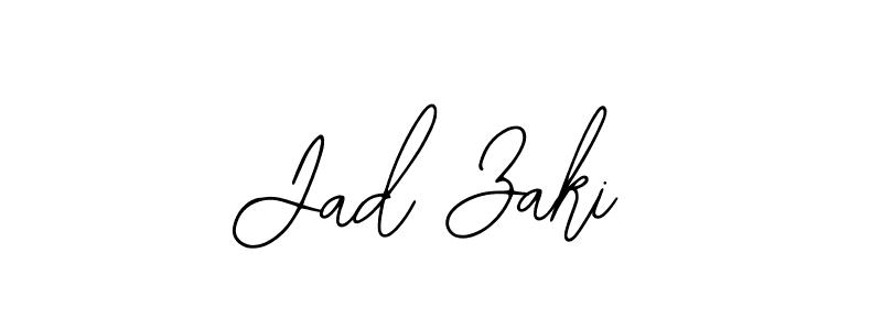 Create a beautiful signature design for name Jad Zaki. With this signature (Bearetta-2O07w) fonts, you can make a handwritten signature for free. Jad Zaki signature style 12 images and pictures png