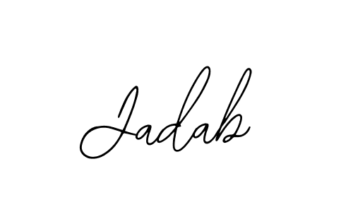 Bearetta-2O07w is a professional signature style that is perfect for those who want to add a touch of class to their signature. It is also a great choice for those who want to make their signature more unique. Get Jadab name to fancy signature for free. Jadab signature style 12 images and pictures png