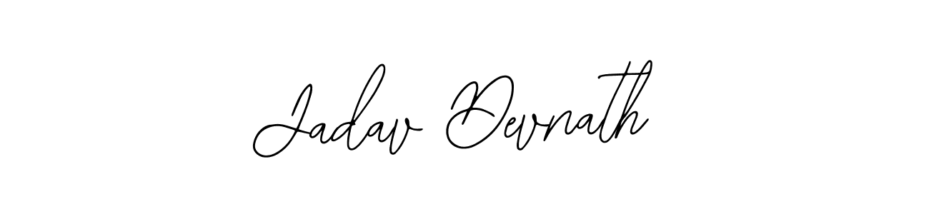 Also You can easily find your signature by using the search form. We will create Jadav Devnath name handwritten signature images for you free of cost using Bearetta-2O07w sign style. Jadav Devnath signature style 12 images and pictures png