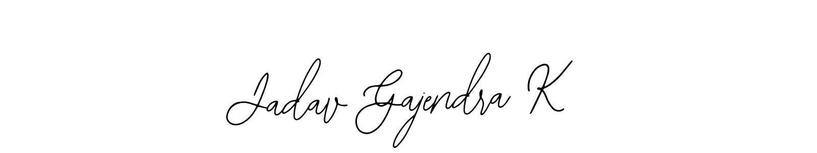 How to Draw Jadav Gajendra K signature style? Bearetta-2O07w is a latest design signature styles for name Jadav Gajendra K. Jadav Gajendra K signature style 12 images and pictures png