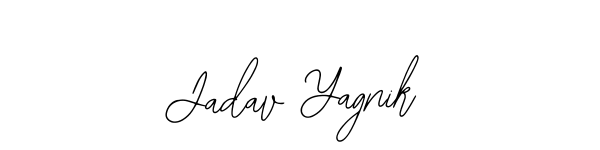 It looks lik you need a new signature style for name Jadav Yagnik. Design unique handwritten (Bearetta-2O07w) signature with our free signature maker in just a few clicks. Jadav Yagnik signature style 12 images and pictures png