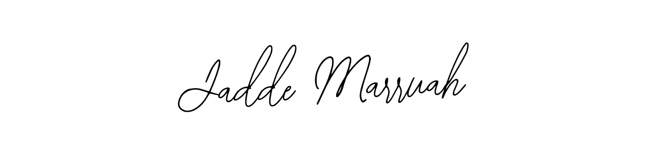 Also You can easily find your signature by using the search form. We will create Jadde Marruah name handwritten signature images for you free of cost using Bearetta-2O07w sign style. Jadde Marruah signature style 12 images and pictures png