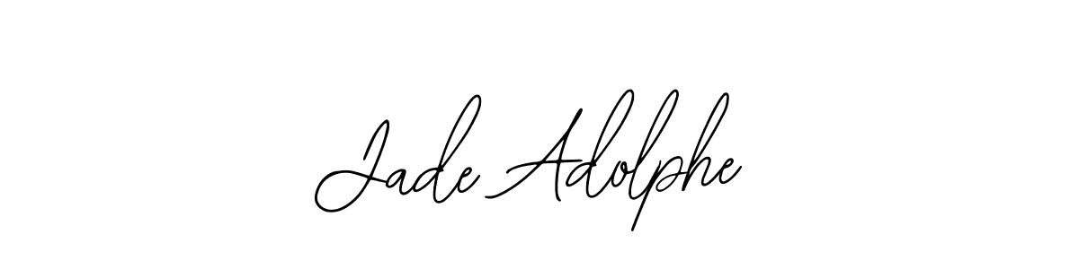 It looks lik you need a new signature style for name Jade Adolphe. Design unique handwritten (Bearetta-2O07w) signature with our free signature maker in just a few clicks. Jade Adolphe signature style 12 images and pictures png