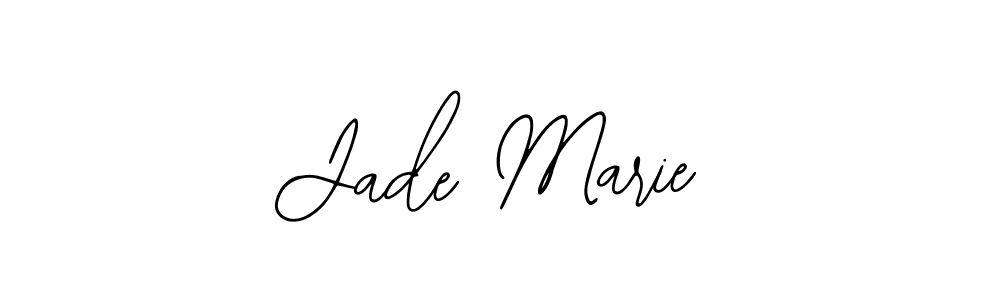 Jade Marie stylish signature style. Best Handwritten Sign (Bearetta-2O07w) for my name. Handwritten Signature Collection Ideas for my name Jade Marie. Jade Marie signature style 12 images and pictures png