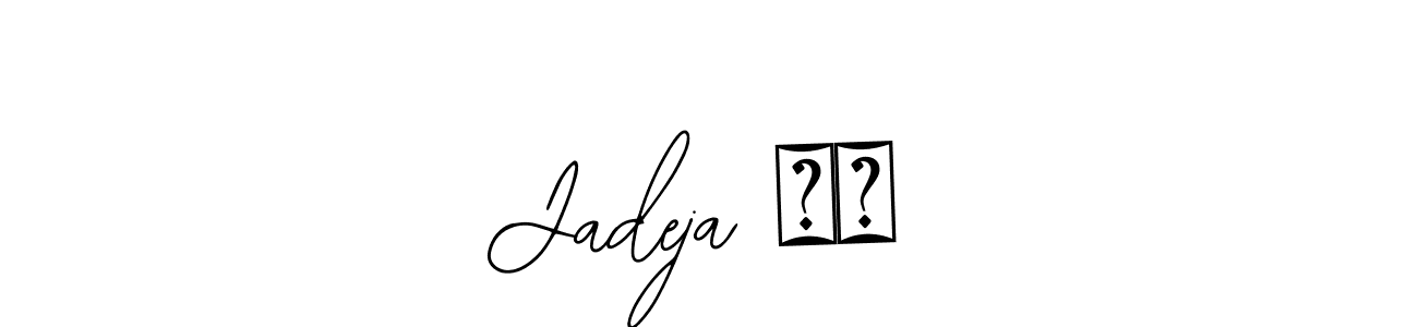 Use a signature maker to create a handwritten signature online. With this signature software, you can design (Bearetta-2O07w) your own signature for name Jadeja ⚜️. Jadeja ⚜️ signature style 12 images and pictures png