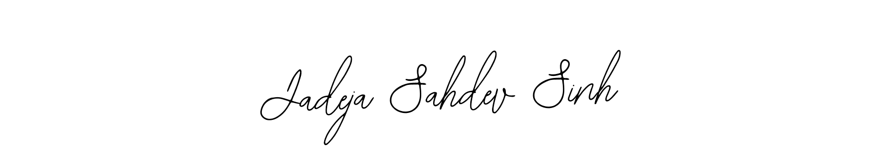 if you are searching for the best signature style for your name Jadeja Sahdev Sinh. so please give up your signature search. here we have designed multiple signature styles  using Bearetta-2O07w. Jadeja Sahdev Sinh signature style 12 images and pictures png