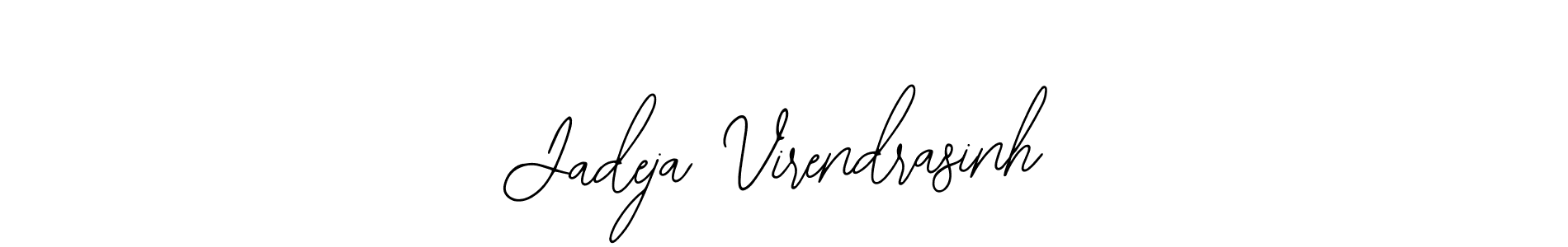 Make a beautiful signature design for name Jadeja Virendrasinh. With this signature (Bearetta-2O07w) style, you can create a handwritten signature for free. Jadeja Virendrasinh signature style 12 images and pictures png