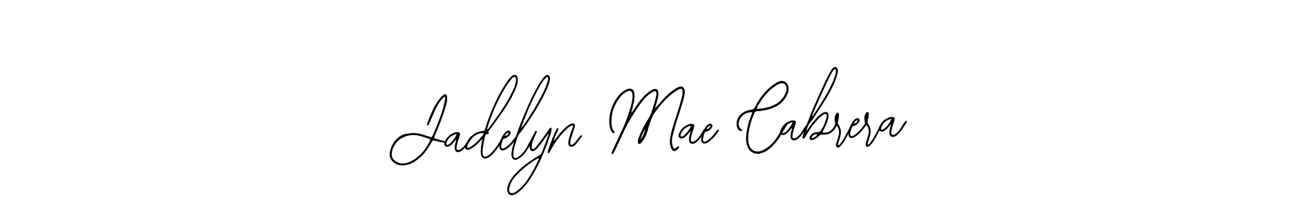if you are searching for the best signature style for your name Jadelyn Mae Cabrera. so please give up your signature search. here we have designed multiple signature styles  using Bearetta-2O07w. Jadelyn Mae Cabrera signature style 12 images and pictures png