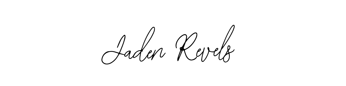 Jaden Revels stylish signature style. Best Handwritten Sign (Bearetta-2O07w) for my name. Handwritten Signature Collection Ideas for my name Jaden Revels. Jaden Revels signature style 12 images and pictures png