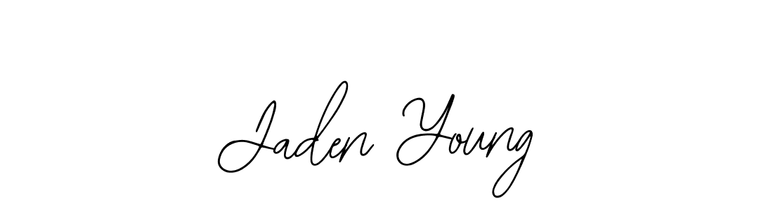 How to make Jaden Young signature? Bearetta-2O07w is a professional autograph style. Create handwritten signature for Jaden Young name. Jaden Young signature style 12 images and pictures png