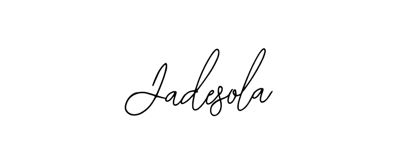 Make a beautiful signature design for name Jadesola. Use this online signature maker to create a handwritten signature for free. Jadesola signature style 12 images and pictures png