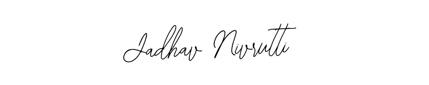 Also we have Jadhav Nivrutti name is the best signature style. Create professional handwritten signature collection using Bearetta-2O07w autograph style. Jadhav Nivrutti signature style 12 images and pictures png