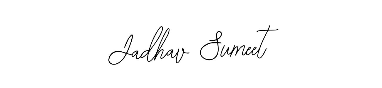 Make a beautiful signature design for name Jadhav Sumeet. With this signature (Bearetta-2O07w) style, you can create a handwritten signature for free. Jadhav Sumeet signature style 12 images and pictures png