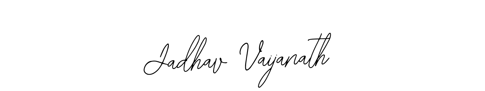 Use a signature maker to create a handwritten signature online. With this signature software, you can design (Bearetta-2O07w) your own signature for name Jadhav Vaijanath. Jadhav Vaijanath signature style 12 images and pictures png