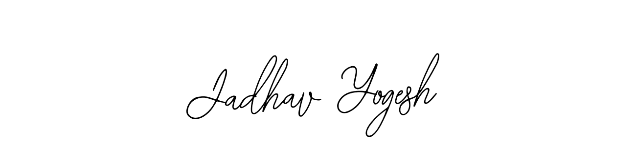 How to make Jadhav Yogesh signature? Bearetta-2O07w is a professional autograph style. Create handwritten signature for Jadhav Yogesh name. Jadhav Yogesh signature style 12 images and pictures png