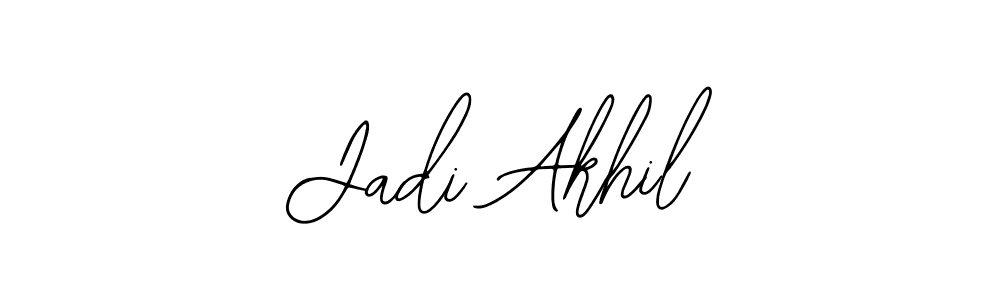 Also we have Jadi Akhil name is the best signature style. Create professional handwritten signature collection using Bearetta-2O07w autograph style. Jadi Akhil signature style 12 images and pictures png