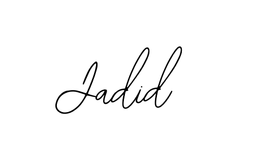 You should practise on your own different ways (Bearetta-2O07w) to write your name (Jadid) in signature. don't let someone else do it for you. Jadid signature style 12 images and pictures png