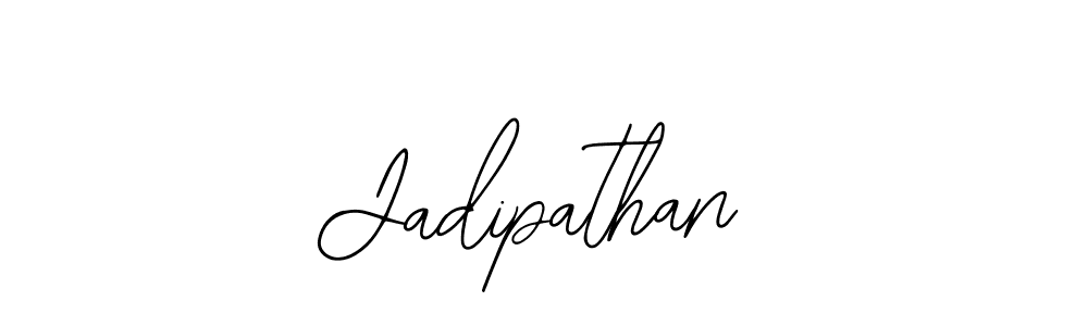 The best way (Bearetta-2O07w) to make a short signature is to pick only two or three words in your name. The name Jadipathan include a total of six letters. For converting this name. Jadipathan signature style 12 images and pictures png