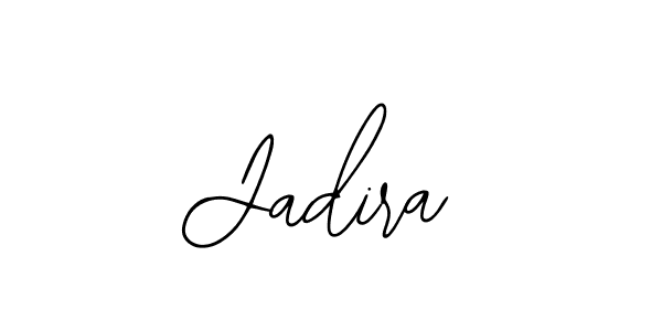 Design your own signature with our free online signature maker. With this signature software, you can create a handwritten (Bearetta-2O07w) signature for name Jadira. Jadira signature style 12 images and pictures png