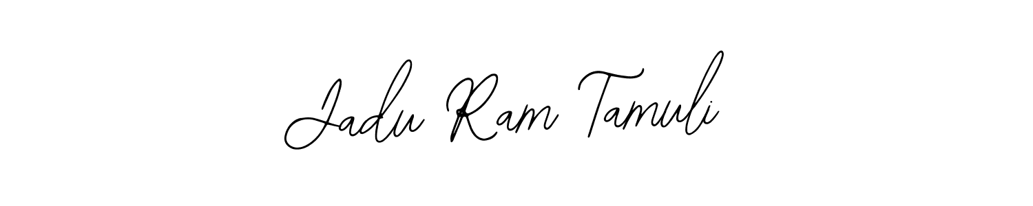 How to Draw Jadu Ram Tamuli signature style? Bearetta-2O07w is a latest design signature styles for name Jadu Ram Tamuli. Jadu Ram Tamuli signature style 12 images and pictures png