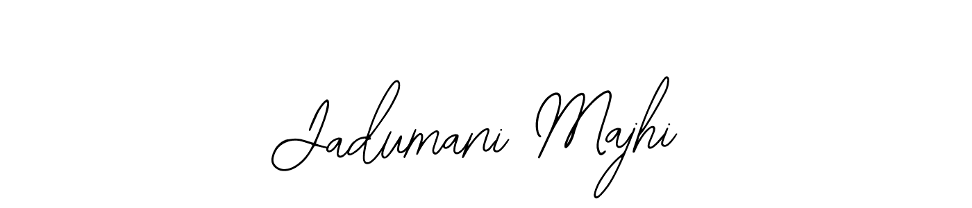 Jadumani Majhi stylish signature style. Best Handwritten Sign (Bearetta-2O07w) for my name. Handwritten Signature Collection Ideas for my name Jadumani Majhi. Jadumani Majhi signature style 12 images and pictures png