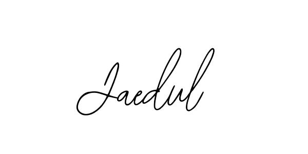 Jaedul stylish signature style. Best Handwritten Sign (Bearetta-2O07w) for my name. Handwritten Signature Collection Ideas for my name Jaedul. Jaedul signature style 12 images and pictures png