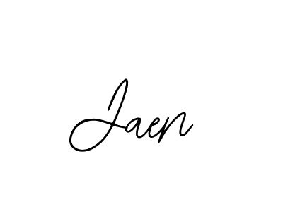 How to make Jaen name signature. Use Bearetta-2O07w style for creating short signs online. This is the latest handwritten sign. Jaen signature style 12 images and pictures png