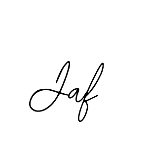 Design your own signature with our free online signature maker. With this signature software, you can create a handwritten (Bearetta-2O07w) signature for name Jaf. Jaf signature style 12 images and pictures png