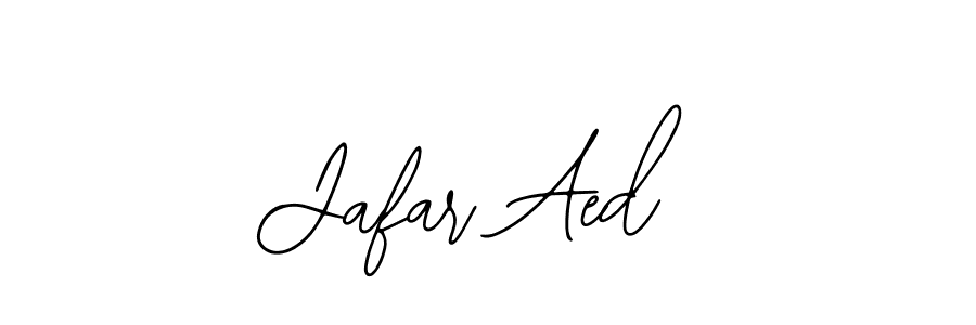 Make a beautiful signature design for name Jafar Aed. Use this online signature maker to create a handwritten signature for free. Jafar Aed signature style 12 images and pictures png
