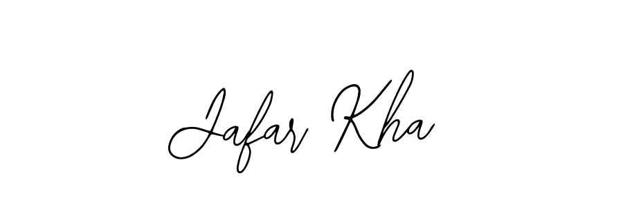 Jafar Kha stylish signature style. Best Handwritten Sign (Bearetta-2O07w) for my name. Handwritten Signature Collection Ideas for my name Jafar Kha. Jafar Kha signature style 12 images and pictures png