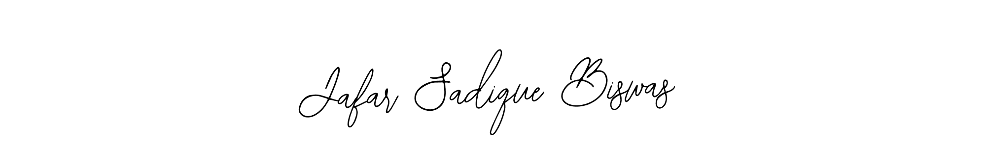 You should practise on your own different ways (Bearetta-2O07w) to write your name (Jafar Sadique Biswas) in signature. don't let someone else do it for you. Jafar Sadique Biswas signature style 12 images and pictures png
